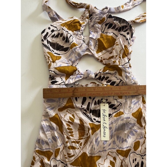 For Love And Lemons Multicolor Midi Dress - Picture 8 of 12